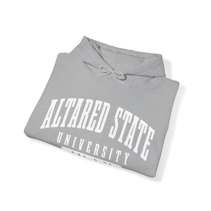 ALTARed State University Unisex Hoodie | White Letter