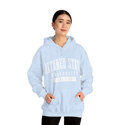 ALTARed State University Unisex Hoodie | White Letter