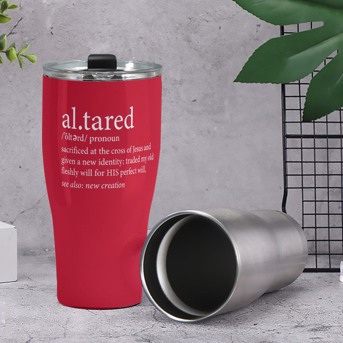 No Longer I ALTARed Cone Tumbler 30oz