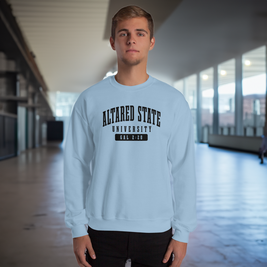 ALTARed State University Black Letter Sweatshirt