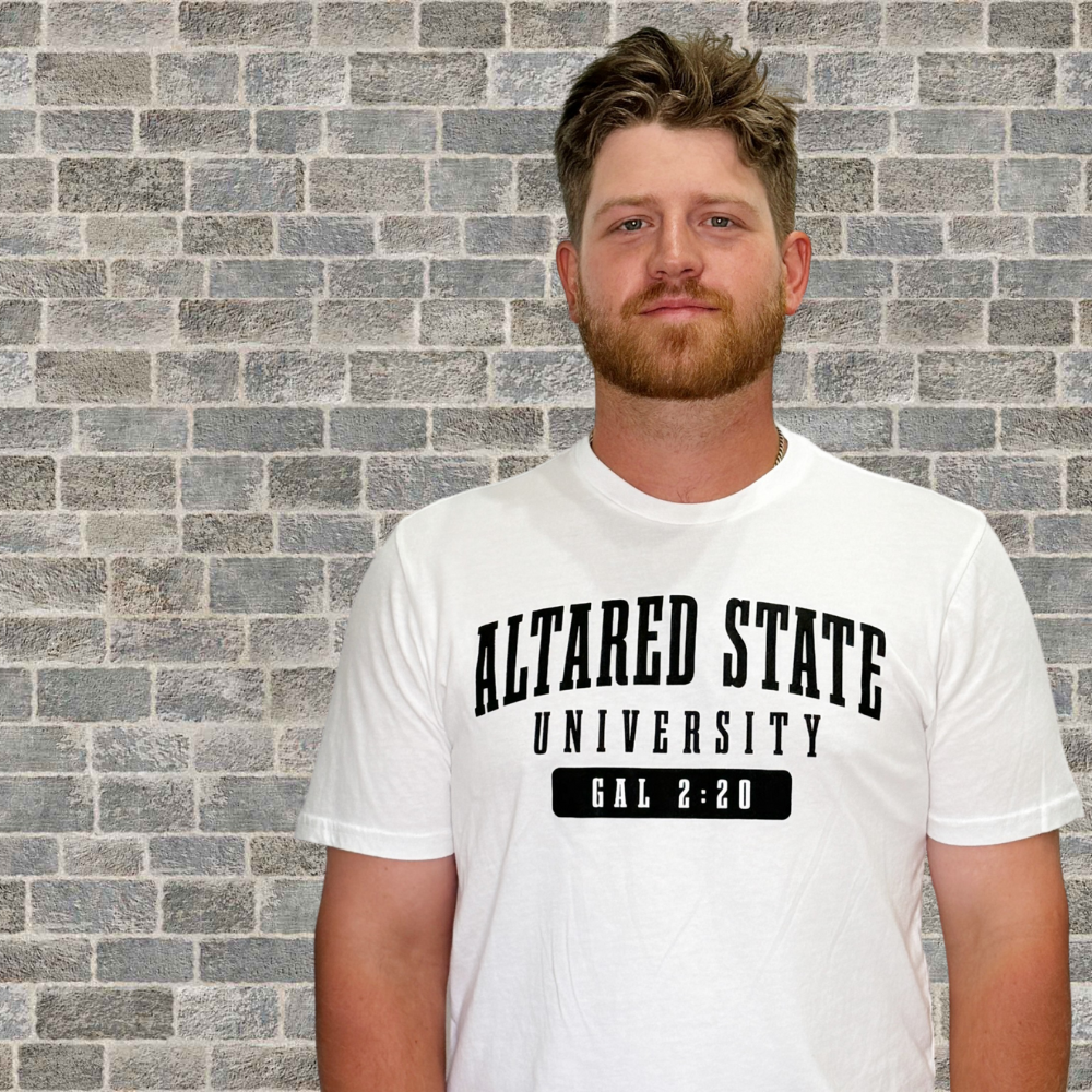 ALTARed State University Mens Christian T-Shirt