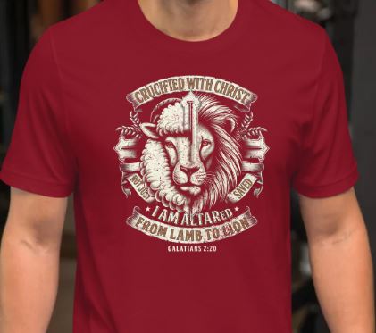 Lion and Lamb Shirt | ALTARed Life Apparel