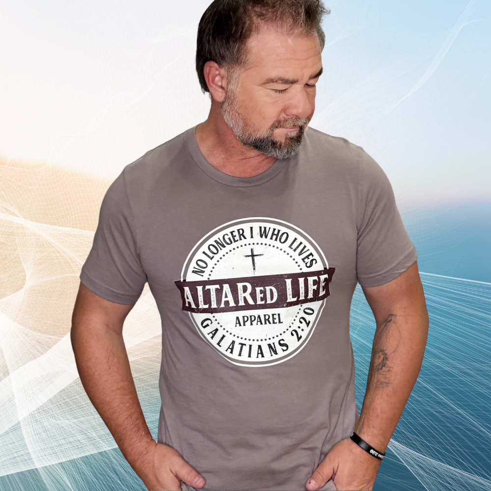 ALTARed Life Apparel Circle Logo Unisex Christian T-Shirt