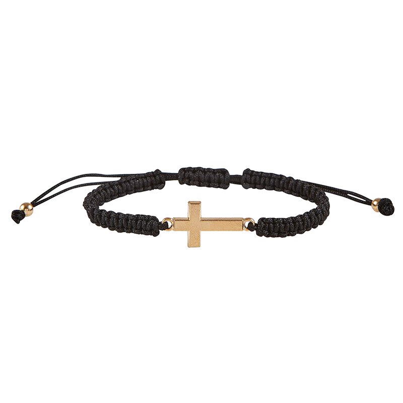 Black Cross Bracelets