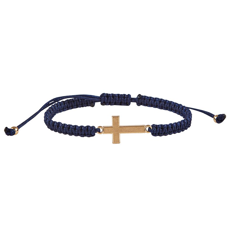 Blue Cross Bracelets