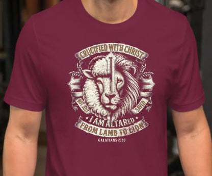 Lion and Lamb Shirt | ALTARed Life Apparel