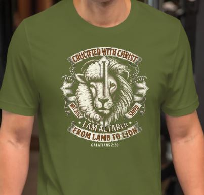 Lion and Lamb Shirt | ALTARed Life Apparel