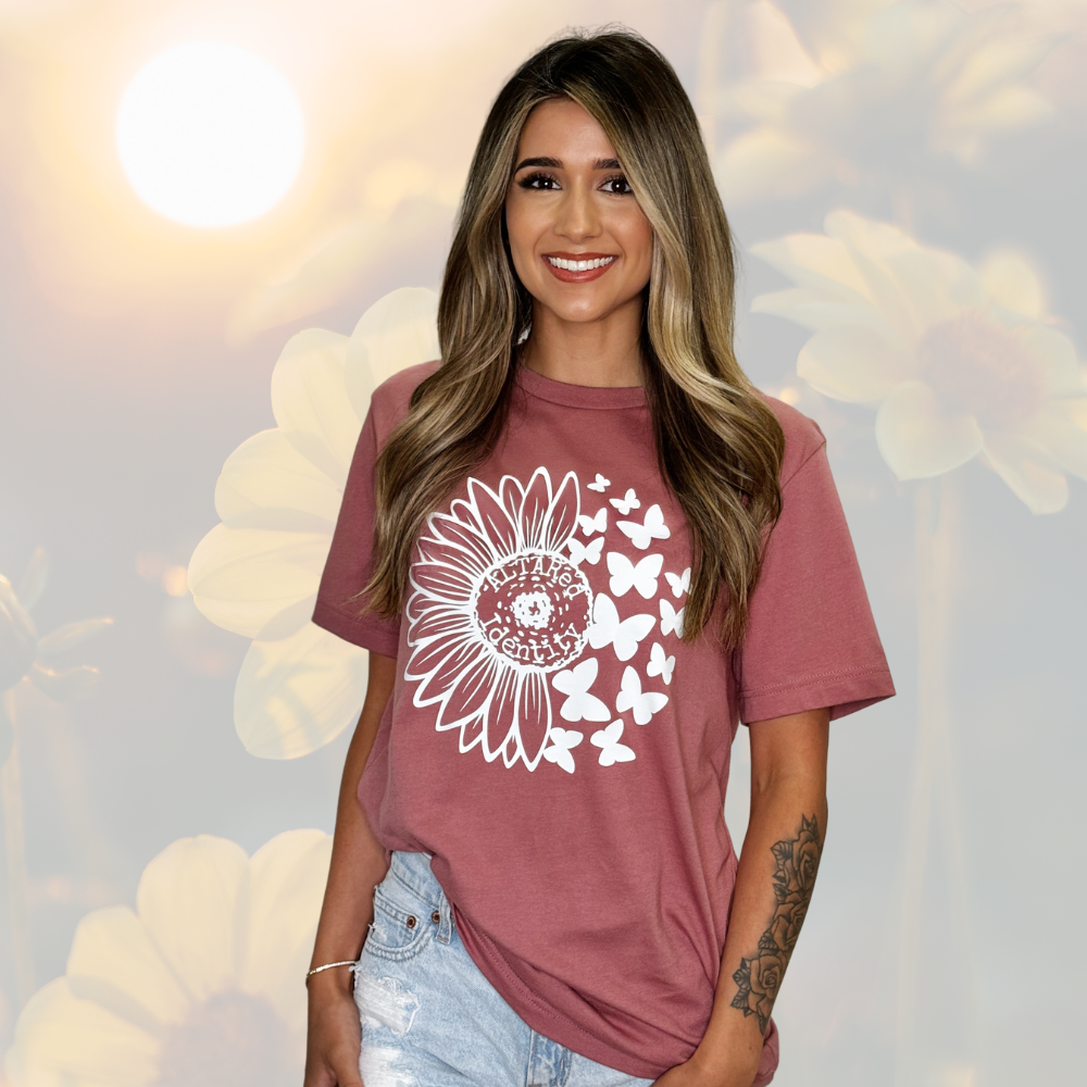 Sunflower and Butterflies Women&