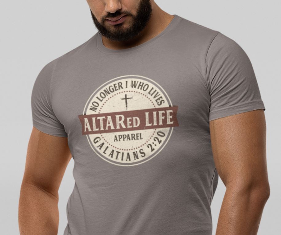 ALTARed Life Apparel Circle Logo Unisex Christian T-Shirt