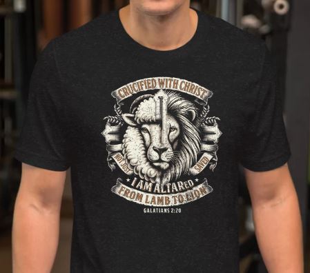 Lion and Lamb Shirt | ALTARed Life Apparel