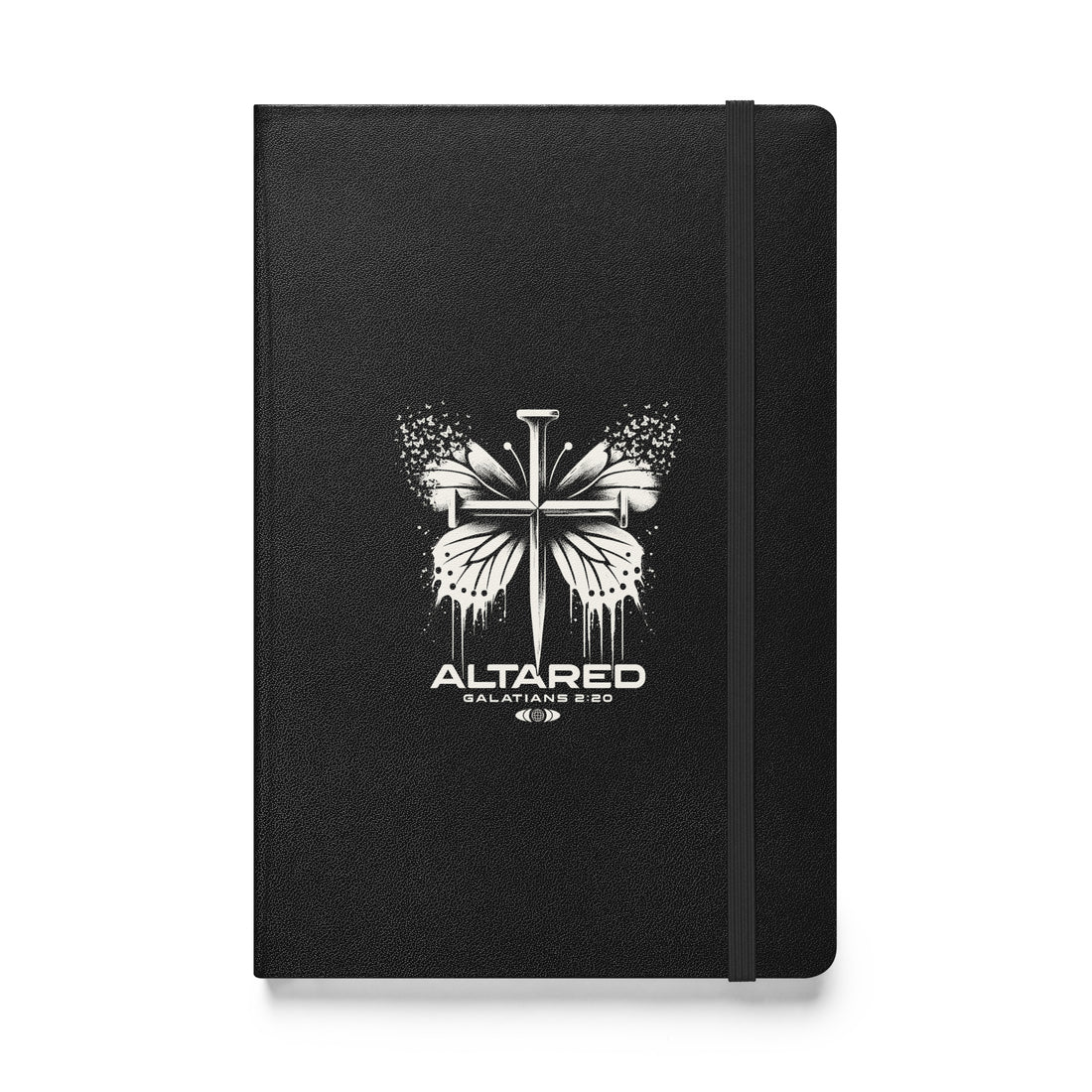 Butterfly &amp; Nails Hardcover Bound Notebook