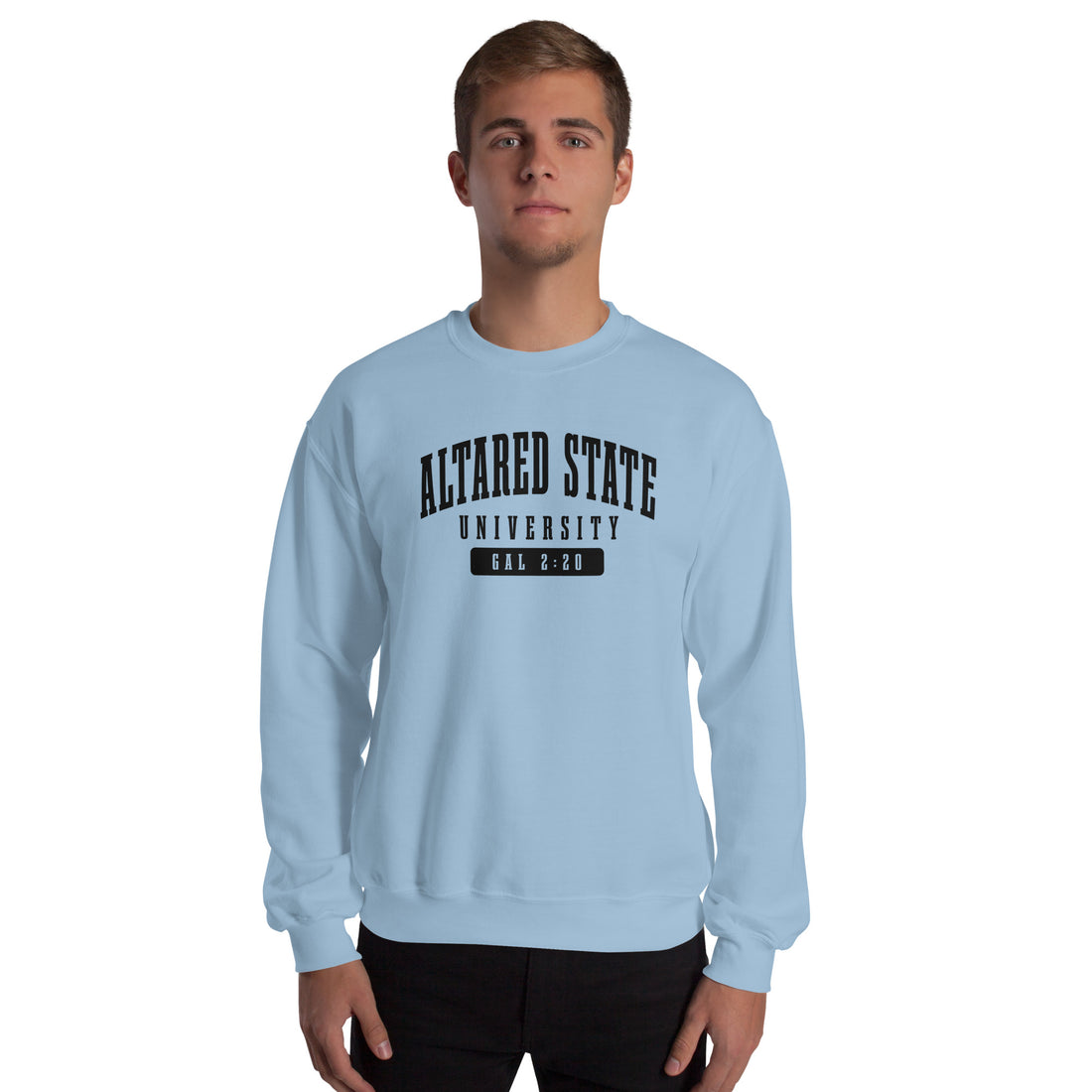 ALTARed State University Black Letter Sweatshirt