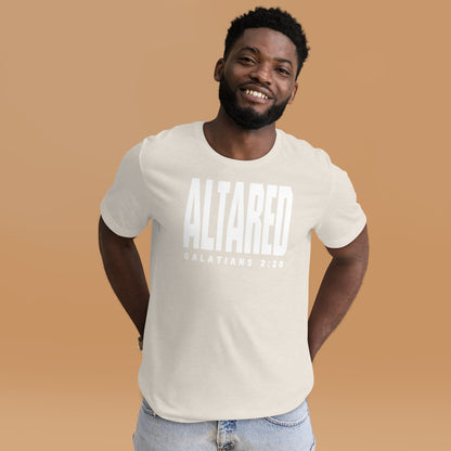 ALTARed Big Letter Christian T-Shirt for Men