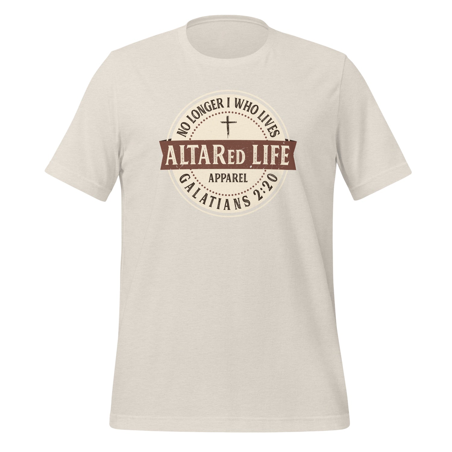 ALTARed Life Apparel Circle Logo Unisex Christian T-Shirt