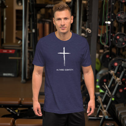 T-Shirt With Cross on Front