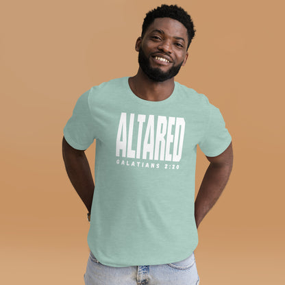 ALTARed Big Letter Christian T-Shirt for Men