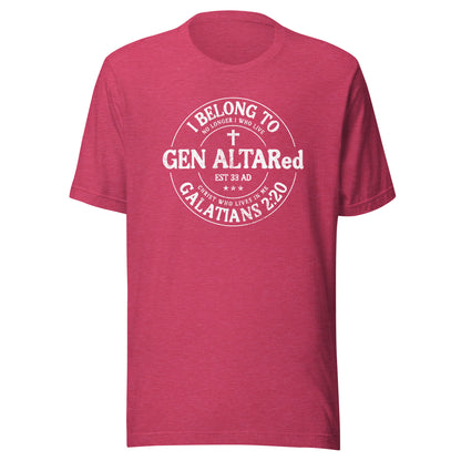 Gen ALTARed Christian T-Shirt