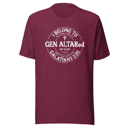 Gen ALTARed Christian T-Shirt