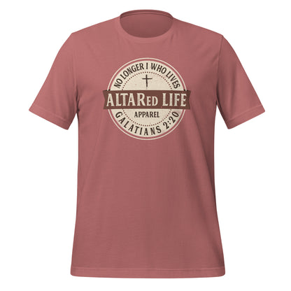 ALTARed Life Apparel Circle Logo Unisex Christian T-Shirt