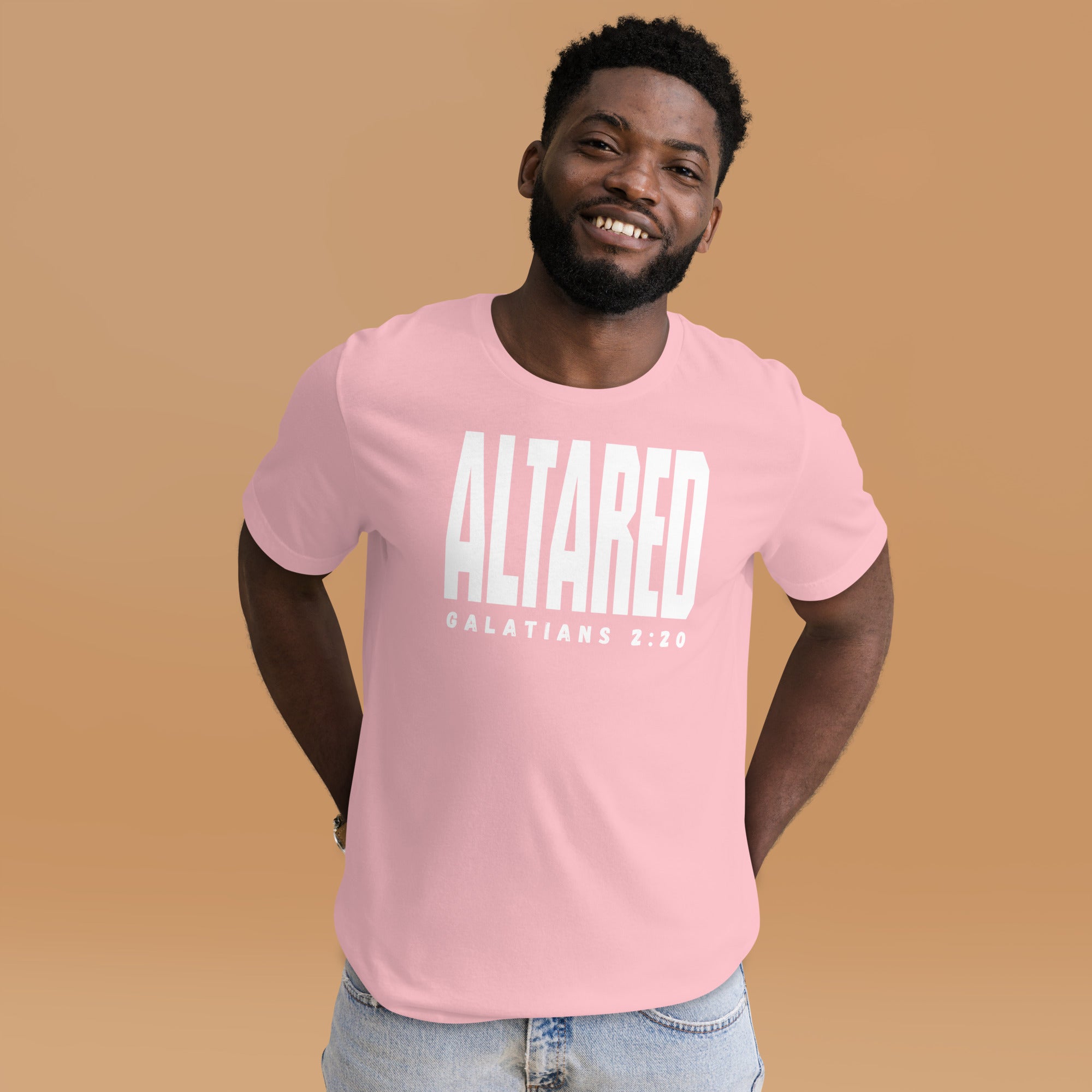 ALTARed Big Letter Christian T-Shirt for Men